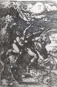 Albrecht Durer The Abduction on the Unicorn painting